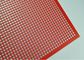 White Square Perforated Mesh Sheet with PVC Coating