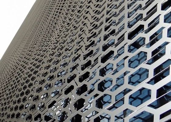 Silver Diamond Hole Perforated Mesh Sheet with 0.1mm-12mm Thickness for Construction and Decoration