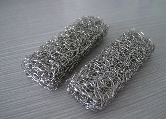 60cm Width Knitted Wire Mesh Anti Corrosion For Filtration