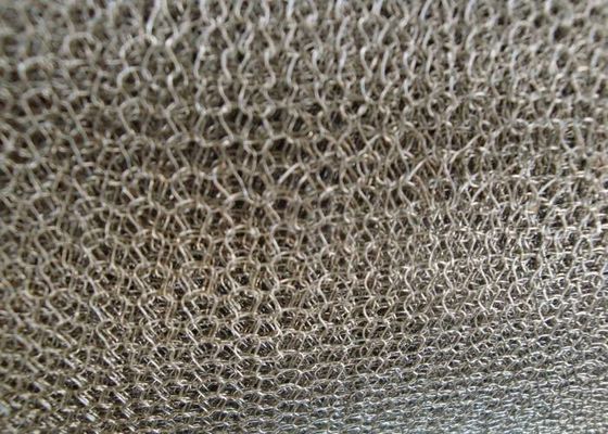 80mm High Strength Knitted Wire Mesh For Muffling And Purifying Auto Components