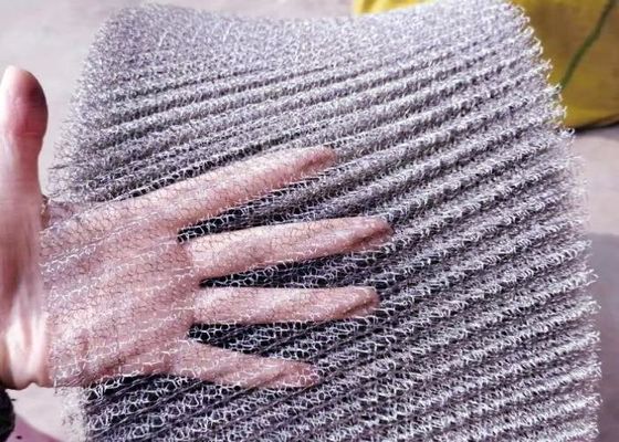 3mm Knitted Wire Mesh with Effective 76 Filtration and 0.02-3mm Wire Diameter for High Performance Applications