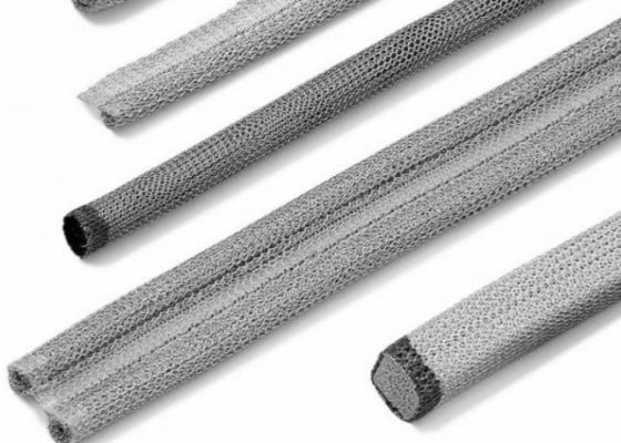 Brass Versatile Knitted Wire Mesh For Reliable Electromagnetic Shielding