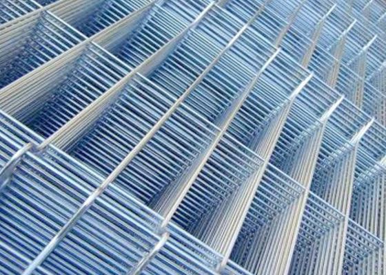 8 Gauge Galvanized Welded Wire Mesh Panels For Durable Temporary Fencing