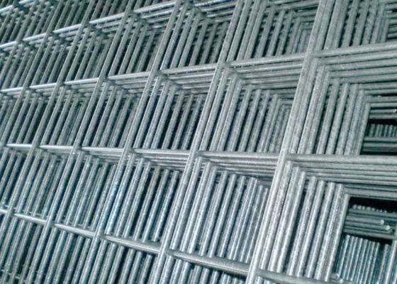 8 Gauge Galvanized Welded Wire Mesh Panels for Durable Temporary Fencing and High Load Capacity