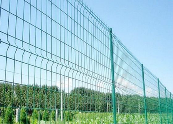 2 Inch Aperture Welded Steel Mesh Panels with 2 Curved Edges and 2500LBS Weight Capacity for Environmental Protection