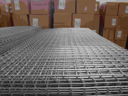 2 Curved Welded Wire Mesh Panels with 100mm X 100mm Grid and 2500LBS Weight Capacity for Industrial Use