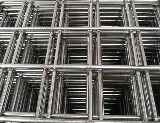 Low Carbon Steel Galvanized Welded Wire Mesh Panels with 1/4 Aperture and 2500LBS Weight Capacity for Construction