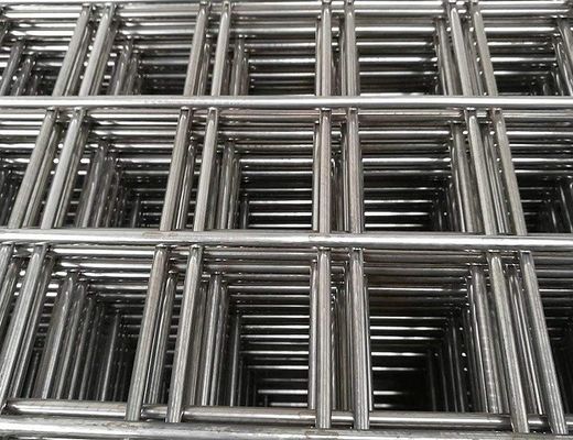 Low Carbon Steel Galvanized Welded Wire Mesh Sheets For Construction In Panels Or Rolls