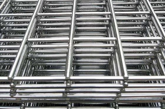 Low Carbon Steel Welded Wire Mesh Panels with Square or Rectangular Hole Shapes and Customizable Wire Diameters