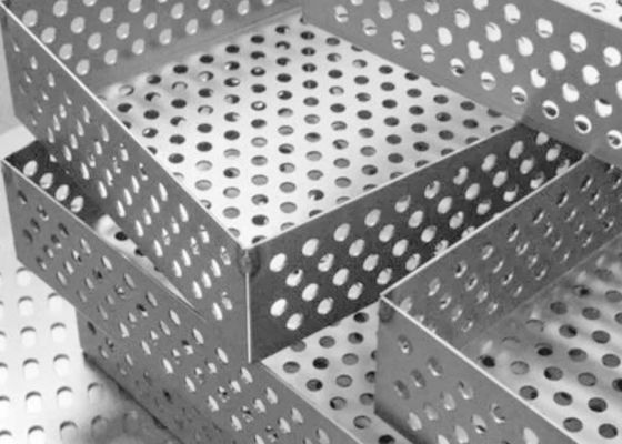 0.2mm-10mm Thickness Stainless Steel Punched Metal Sheet with Custom Hole Patterns for Industrial Equipment & Filters