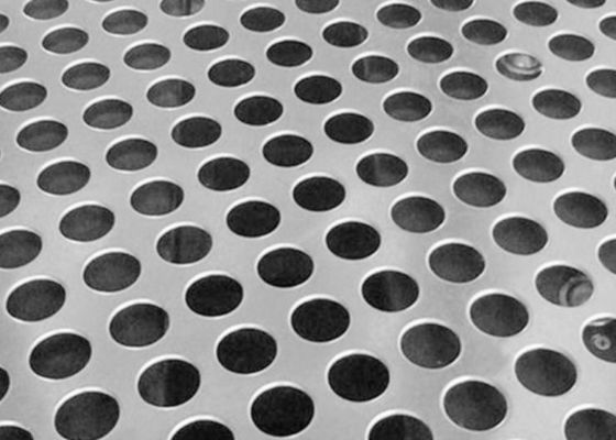 0.2mm-10mm Thickness Stainless Steel Punched Metal Sheet with Custom Hole Patterns for Industrial Equipment & Filters