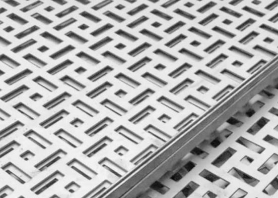 0.2mm-10mm Thickness Stainless Steel Punched Metal Sheet with Custom Hole Patterns for Industrial Equipment & Filters