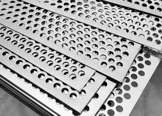 Punched Metal Sheet with Net Width 15-2000mm Customizable Hole Patterns and Multiple Materials for Industrial and Construction Use
