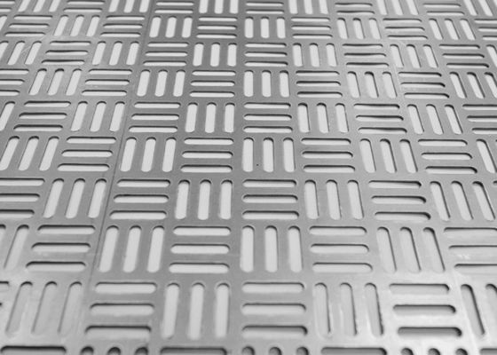 3mm-10mm Aperture Punched Sheet Metal Customization Needs