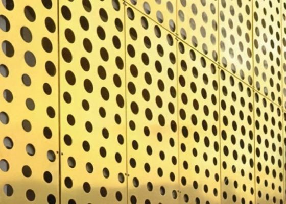 Brass Filter Screen Mesh with Perforated Technic and High Strength