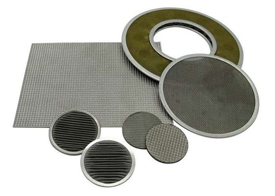 Corrosion Resistance Stainless Steel Filter Screen Mesh For Filtration Customization