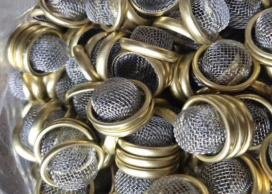 Corrosion Resistant Brass Filtering Screen Mesh For Chemical Filtration Solutions