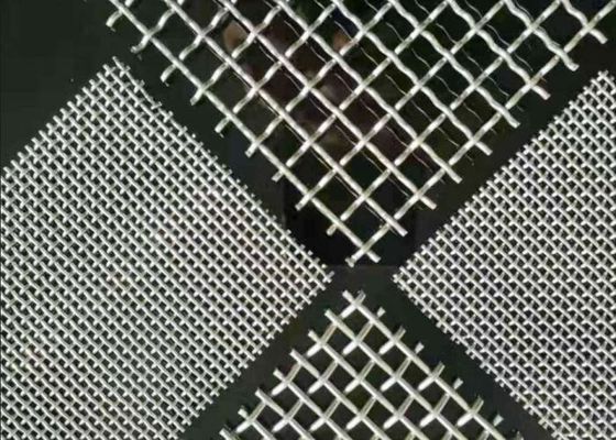 Heavy Duty Abrasion Resistant Steel Woven Wire Mesh Screen With Long Service Life