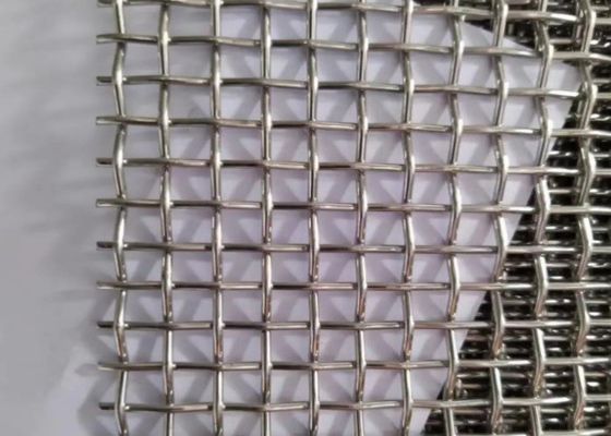 Heavy Duty Abrasion Resistant Steel Woven Wire Mesh Screen With Long Service Life