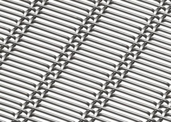 Tensile Steel Woven Wire Mesh Screen Rectangular Mesh Type Galvanized For Durability And Longevity