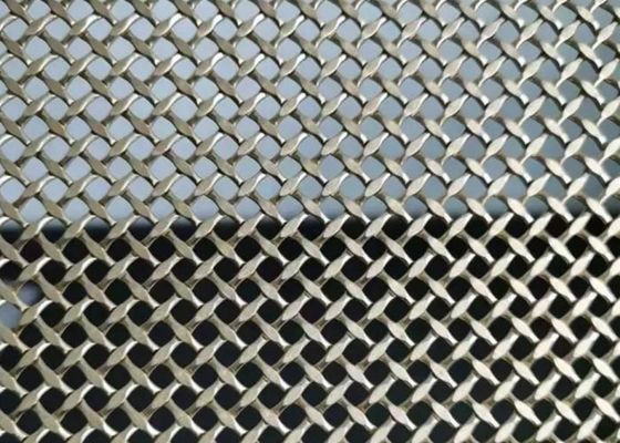 Abrasion Resistance Square Hole High Carbon Steel Woven Wire Mesh Screen