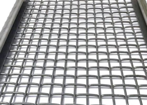 Heavy Industrial Metal Woven Wire Mesh Screen For Abrasion Resistant Applications