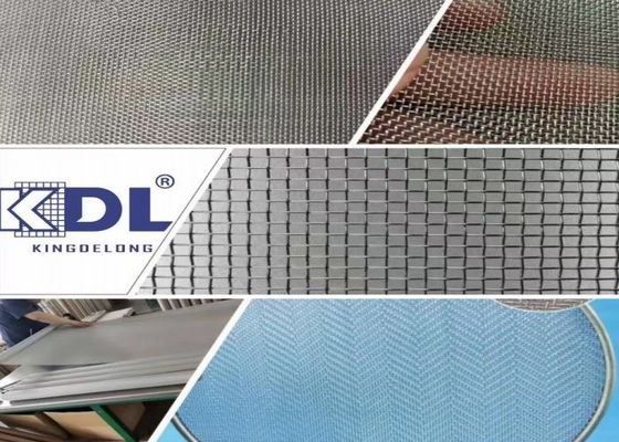 High Quality SS304 316 Stainless Steel Square Metal Woven Sieving Screen Filter Netting