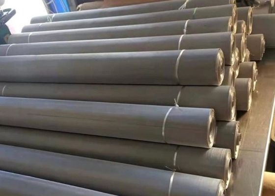 Stainless Steel Mesh Screen Rolls 0.02-50.8mm Aperture SS 316 Twill Weave for Industrial Applications