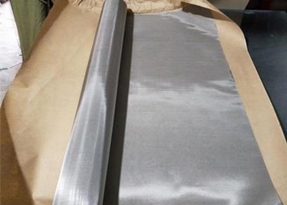 400 Mesh Steel Mesh Screen 1m-300m Length Fine Wire Diameter 0.02mm-5mm