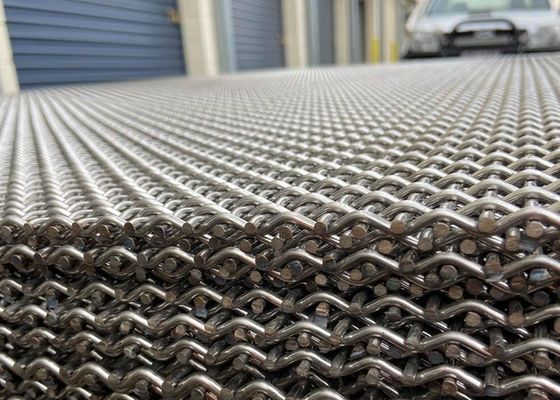 Black Epoxy Coated Stainless Steel Wire Mesh Screen with High Corrosion Resistance for Various Applications