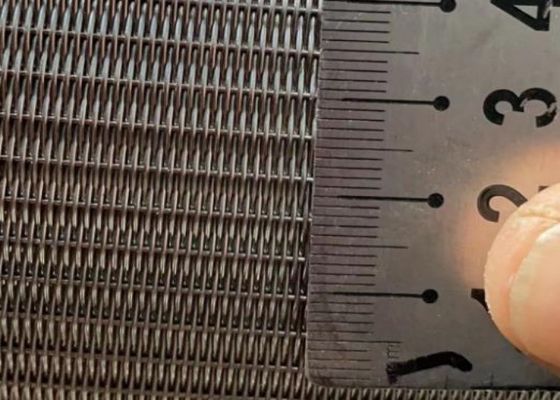 Plain Dutch Weave Stainless Steel Wire Mesh Screen Used In Fine Filtration