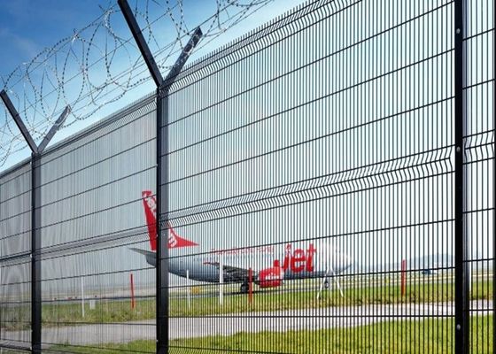 Anti Rust Carbon Steel PVC Coated Welded Wire Mesh for Security Fence