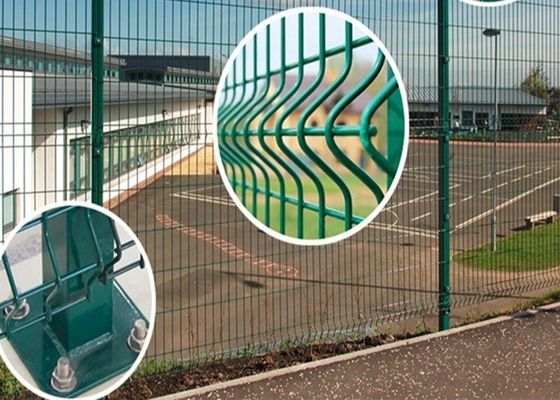 Anti Rust Carbon Steel PVC Coated Welded Wire Mesh for Security Fence