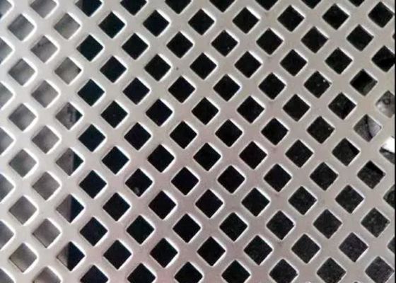 ISO 9001 Standards Galvanized Perforated Metal Mesh Sheet For Decoration