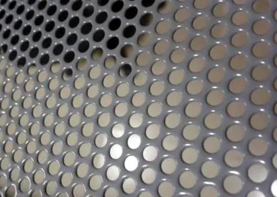ISO 9001 Standards Galvanized Perforated Metal Mesh Sheet For Decoration