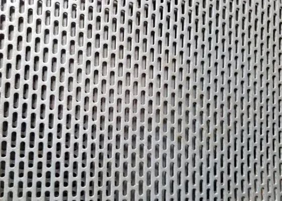 ISO 9001 Standards Galvanized Perforated Metal Mesh Sheet For Decoration