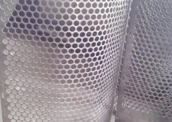 ISO 9001 Standards Galvanized Perforated Metal Mesh Sheet For Decoration