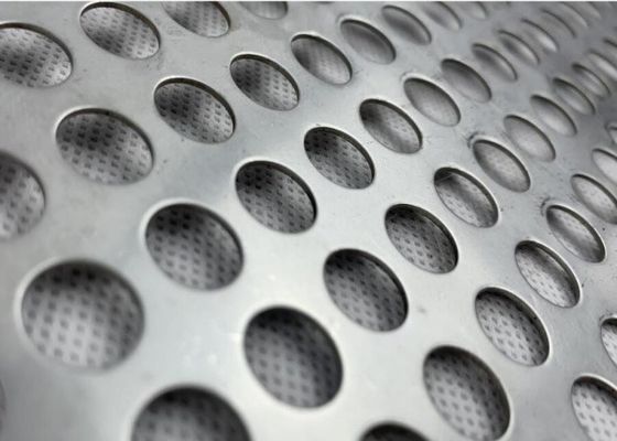 Polished Perforated Sheet Metal For Industrial Screening