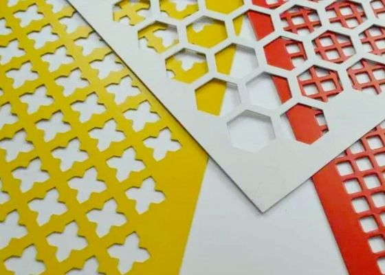 Perforated Metal Mesh With Custom Hole Shapes And Surface Treatments