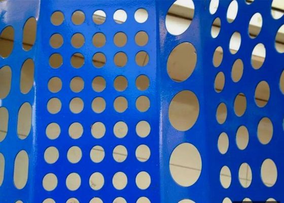 Perforated Metal Mesh With Custom Hole Shapes And Surface Treatments