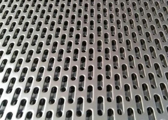 0.5mm Customizable Perforated Sheet Metal Steel Aluminum Mesh