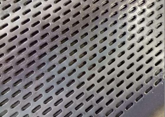 0.5mm Customizable Perforated Sheet Metal Steel Aluminum Mesh