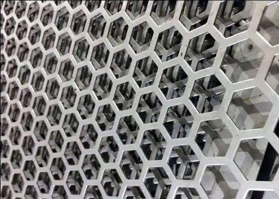 Colorful PVC Coating Perforated Aluminum Sheet For Exterior Wall Decoration