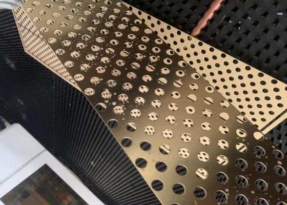 Customized Perforated Metal Mesh Sheet for Architectural Filtration in 0.5m 1.0m 1.5m Lengths