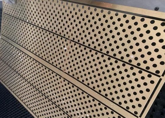 Customized Perforated Metal Mesh Sheet For Architectural Filtration