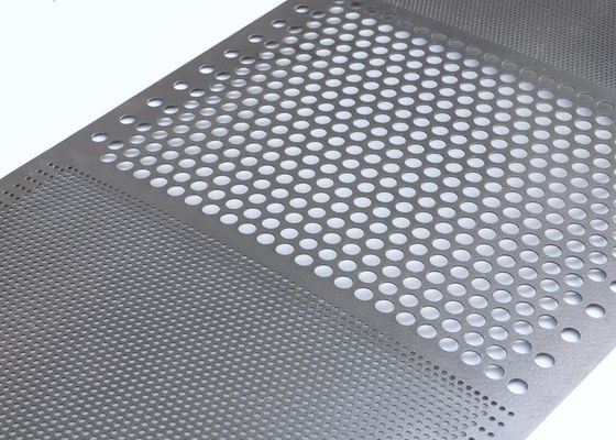 0.7mm White Perforated Aluminum Sheet With Square Holes For Decoration