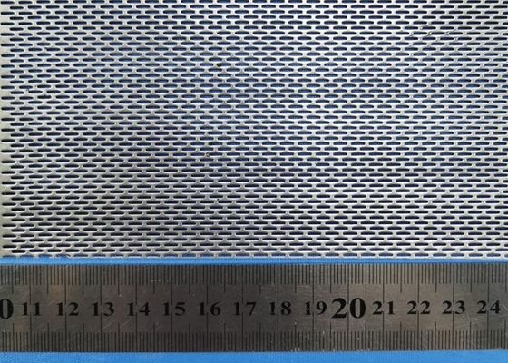 0.7mm White Perforated Aluminum Sheet With Square Holes For Decoration