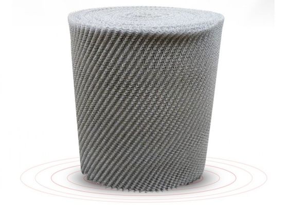 Double Strand Wire Knitted Mesh for Precise Filtration with Optional Waves