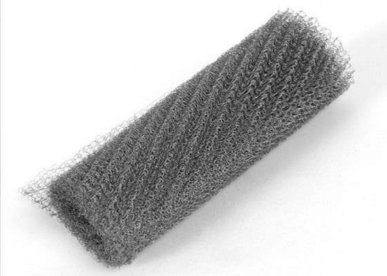Oil Gas Separator Knitted Mesh Double Strand Wire Weave Method For Precise Filtration