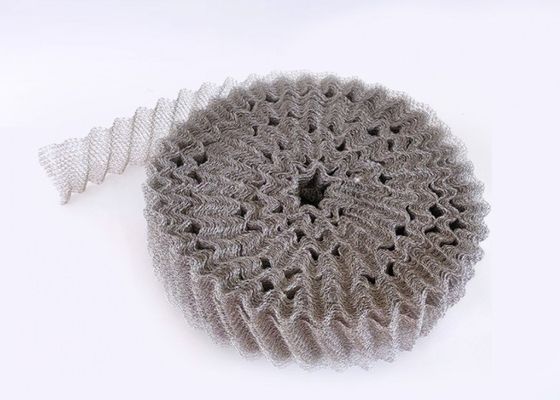 Stainless Steel Knitted Filter Mesh Types With Or Without Waves